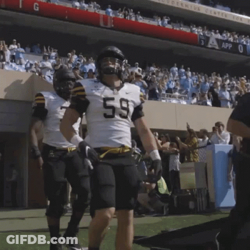 Football Player Number 59 GIF