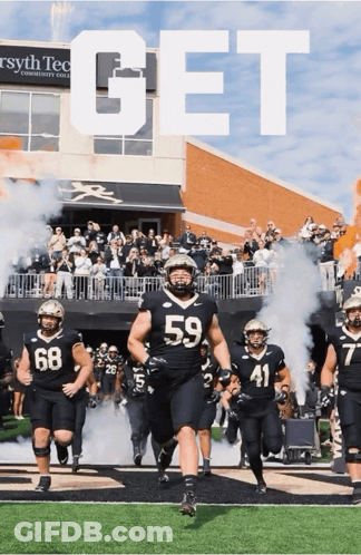 Football Player Number 59 GIF