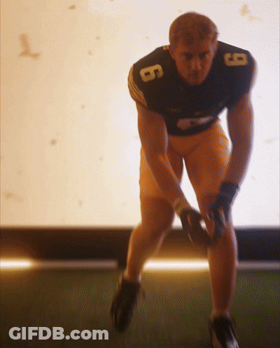 Football Player Number 6 GIF