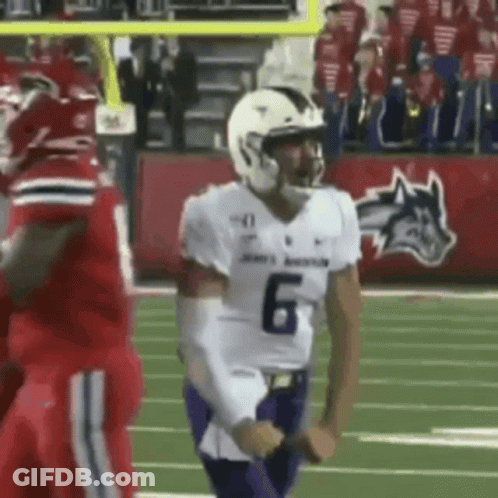 Football Player Number 6 GIF