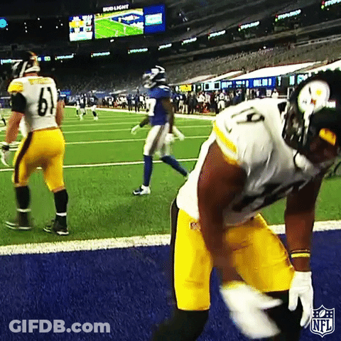 Football Player Number 61 Dancing GIF