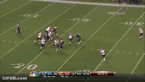 Football Player Number 64 GIF