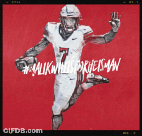 Football Player Number 7 GIF