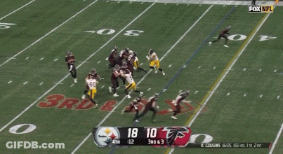 Football Player Number 7 On Field GIF
