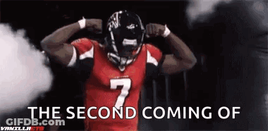Football Player Number 7 Red Jersey Steam From Ears GIF