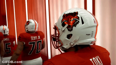 Football Player Number 70 GIF