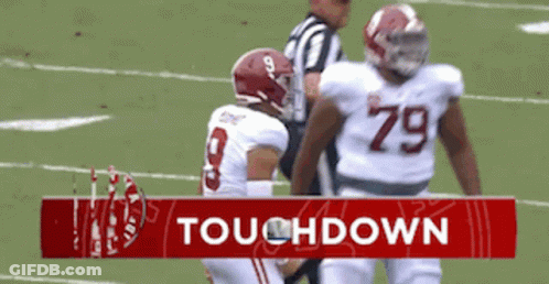 Football Player Number 79 On Field GIF