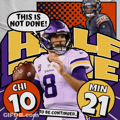 Football Player Number 8 Holding Football GIF