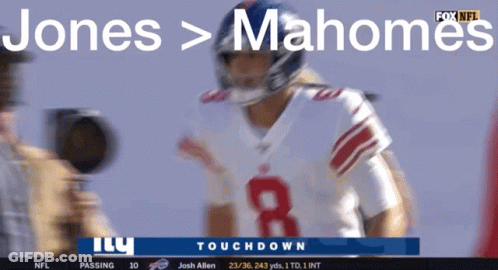 Football Player Number 8 GIF