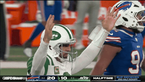 Football Player Number 8 Jersey On Field GIF