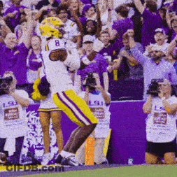 Football Player Number 8 GIF