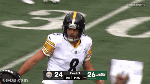 Football Player Number 8 GIF