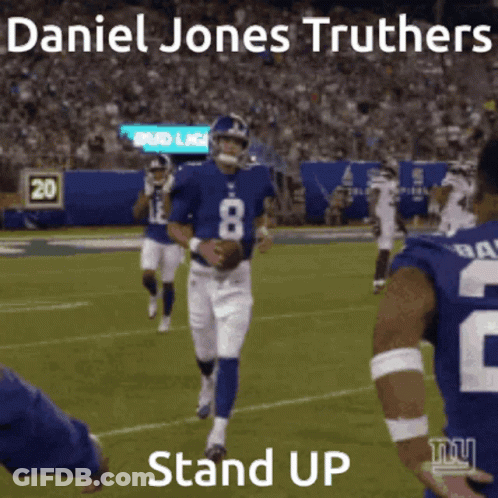 Football Player Number 8 GIF