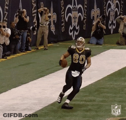 Football Player Number 80 GIF
