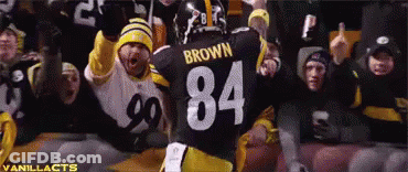 Football Player Number 84 GIF