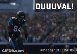Football Player Number 84 Running On Field GIF