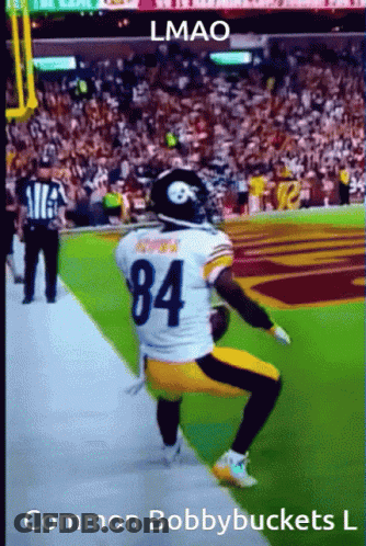 Football Player Number 84 GIF