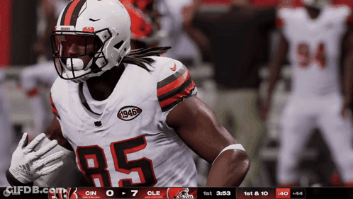 Football Player Number 85 GIF