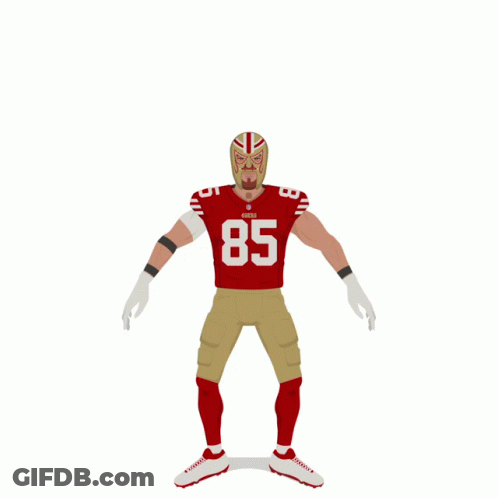Football Player Number 85 GIF