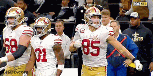 Football Player Number 85 GIF