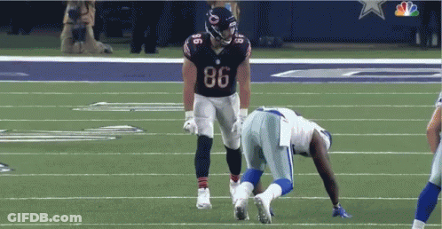 Football Player Number 86 GIF
