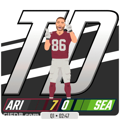 Football Player Number 86 GIF