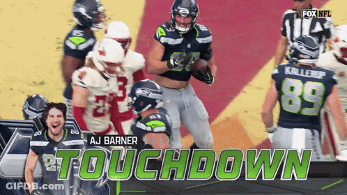 Football Player Number 89 GIF