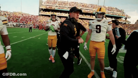 Football Player Number 9 On Field GIF