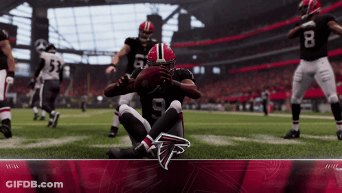 Football Player Number 9 GIF