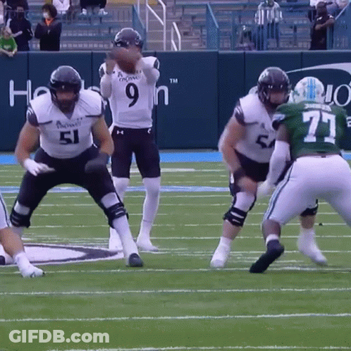 Football Player Number 9 GIF