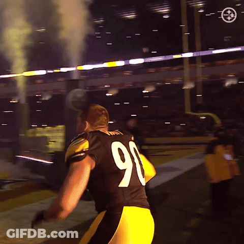 Football Player Number 90 GIF