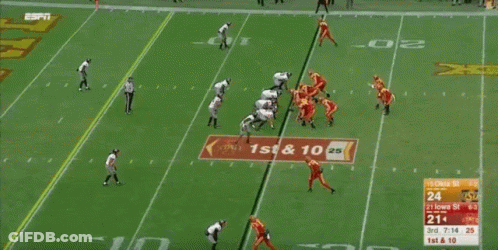 Football Player Number 90 GIF