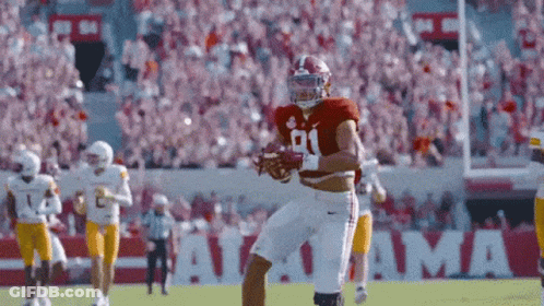 Football Player Number 91 GIF