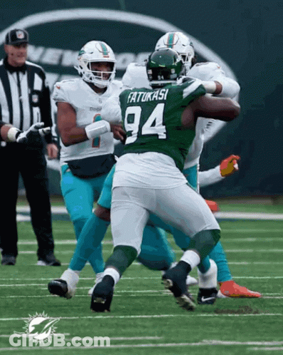 Football Player Number 94 GIF
