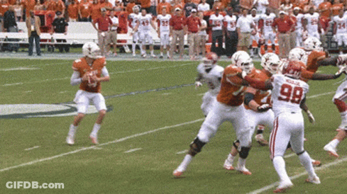 Football Player Number 99 GIF