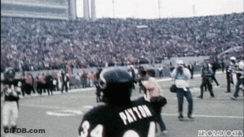 Football Player Payton Jersey GIF