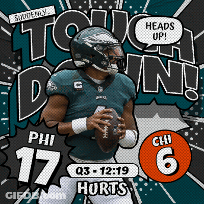 Football Player Poster Number 17 GIF