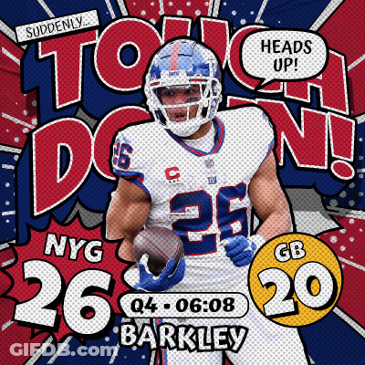 Football Player Poster Number 30 GIF