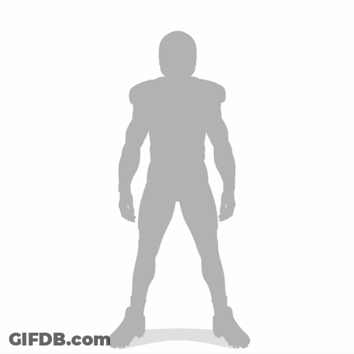 Football Player Poster Will Howard GIF