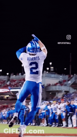 Football Player Roberts Jumping In Air GIF