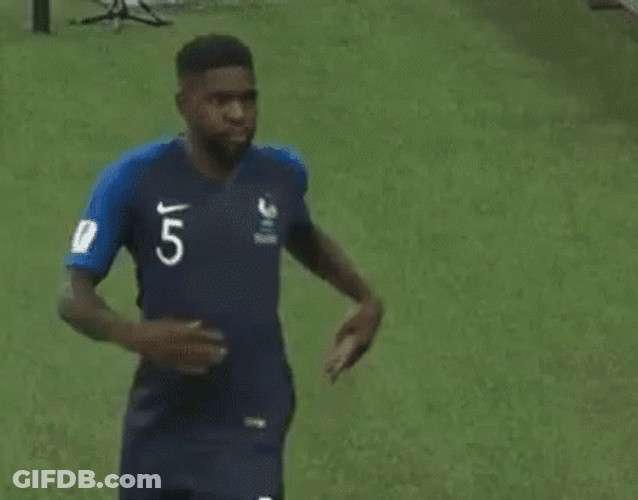 Football Player Run So Funny GIF