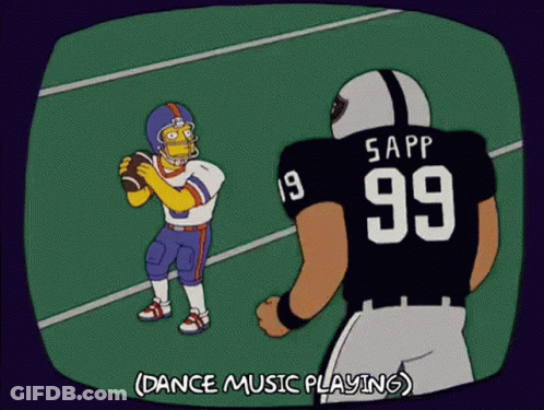 Football Player Sapp Jersey Number 99 GIF