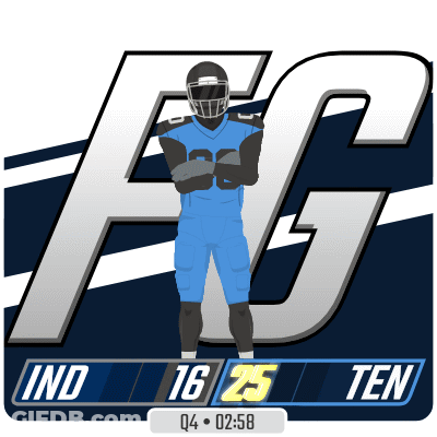 Football Player Saying Split Em GIF