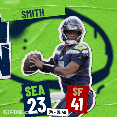 Football Player Smith Holding Ball GIF