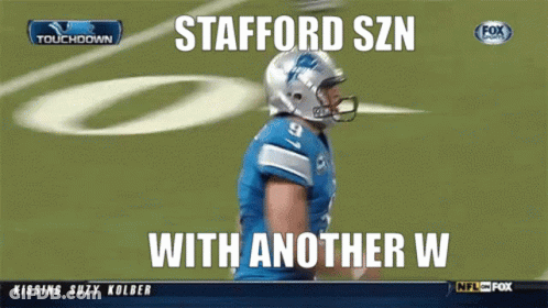 Football Player Stafford Szn GIF