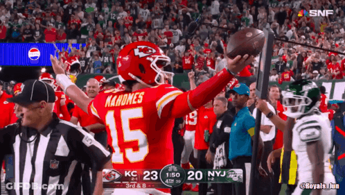 Football Player Tackled On Field GIF