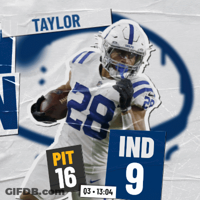 Football Player Taylor On Jersey GIF