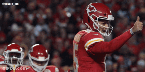 Football Player Thumbs Up In Front Of Crowd GIF