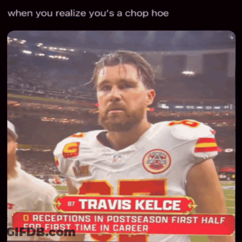 Football Player Travis Kelce GIF