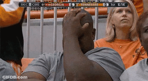Football Player Wearing Alabama Helmet GIF